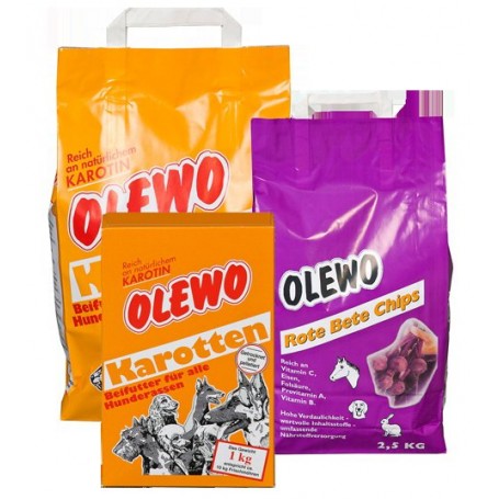 Zanahoria Olewo para perros 2,5kg