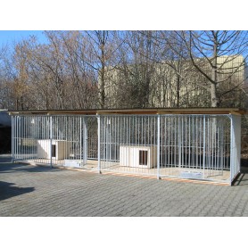 PREISSTAR DOPPEL | 2 Boxes para Perros con Barrotes 2x6