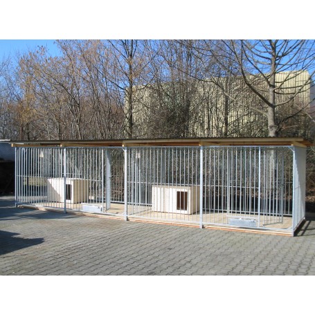 PREISSTAR DOPPEL | 2 Boxes para Perros con Barrotes 2x6