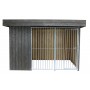 VILLA FLACHDACH GRAPHITGRAU de 2x3