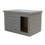 Caseta de madera Nórdica para interior de boxes Color Platino
