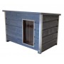 WETTERFESTE - FLACHDACH Caseta para perros de madera