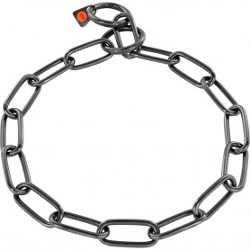 HS Sprenger® ESLABON NEGRO | COLLAR CADENA DE 4MM RAZAS GRANDES