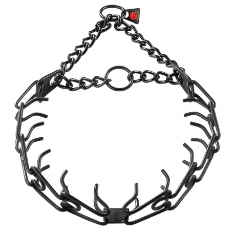 HS Sprenger® SCHWARZ | Collar de Pinchos Negro Ultra Plus 58cm