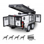 remolque perros thermo balance Wt Metall con todos los extras incluidos