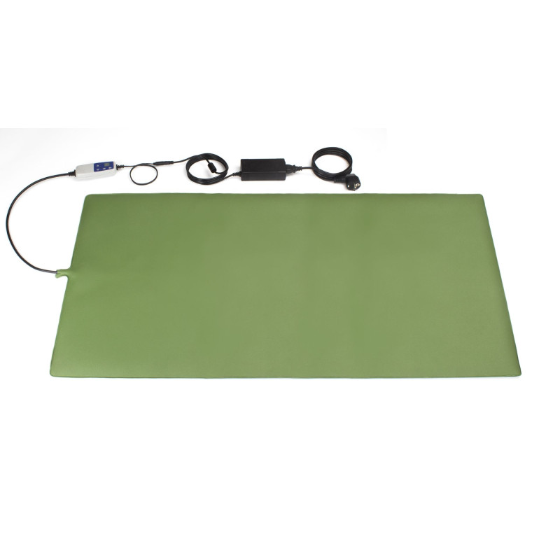Alfombra Calefactora Para Perros Y Gatos - Impermeable, Con Tubo Antimordedura, Segura Y Cálida Para Invierno
