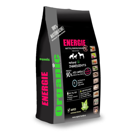 ENERGIE Organic | 90% Aves Camperas frescas