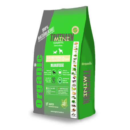 PUPPIES MINI TRUTHAHN Organic | Pienso natural bebes cachorros Sensitive Digestiones