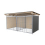 2 Boxes  para Perros 2x4 gris oscuro