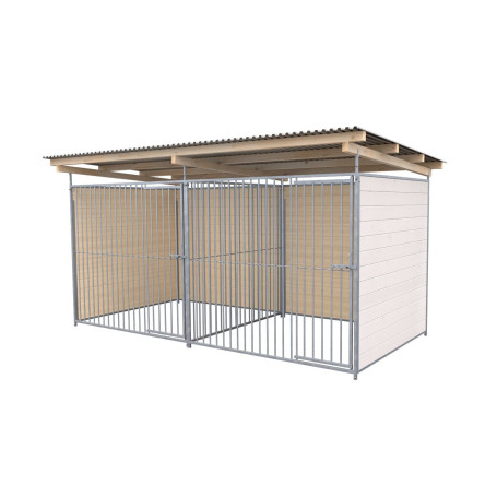 2 Boxes  para Perros 2x4 blancos