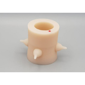 NOURRINOU-BIBI ROUGE | Biberón para Cachorros raza Mediana Pequeña con Multitetinas