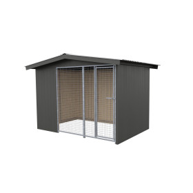VILLA GRAPHITGRAU GITTER 2x3