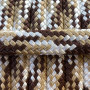 LEINE WHOOF | Correa Multi Cuerda Beige Reflect perros
