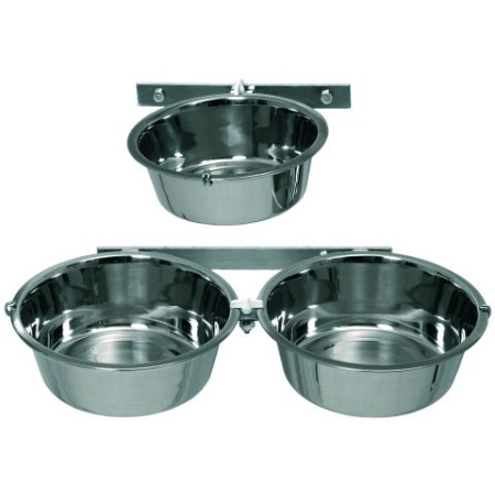 Soporte de pared con Comedero o Bebedero para perros