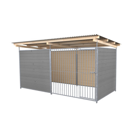 PLANTIGRAU BOXHOLZ | Caseta Color Gris Claro para perros 2x3