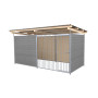 Perrera Color Gris claro para perros 2x3