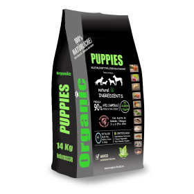 Alimento natural Organic Puppies a partir de los 2-3 meses.