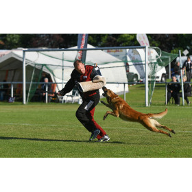 SCHUTZHOSE AERO DYNAMIC NEGRO ROJO