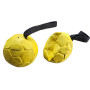Pelota de Cuero para perros 18cm Amarillo