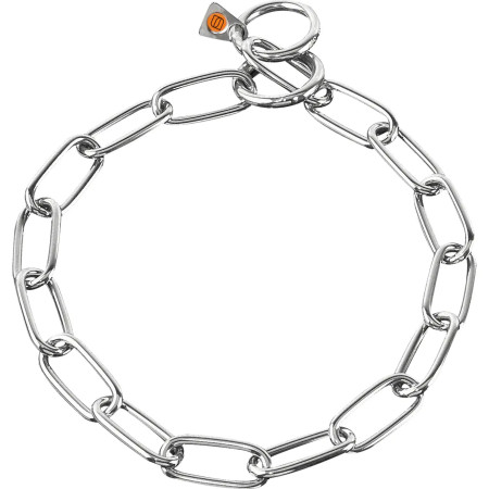 HS Sprenger® ESLABON INOX | Collar de eslabón inox Grueso 4mm Cadena 5cm