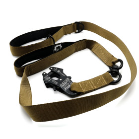 OENK9 FROG - Correa de Intervención Carabiner Táctica doble asa
