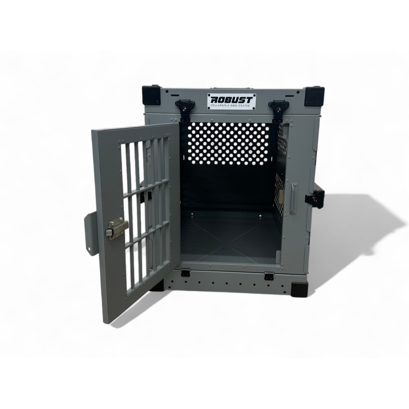 ROBUST | Box metálico plegable para perros | Galasturhunde Medida XL