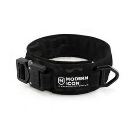 MODERN ICON | Collar Táctico Rígido NEGRO– Nivel Militar | Control Absoluto