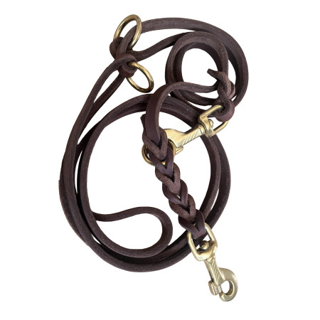 Correa Multiposición - Cuero engrasado 11 mm x 240 cm