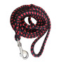 Ø12 mm | Correa Multi Cuerda para Perros - Rojo y Negro 200cm