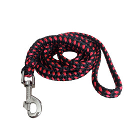 Ø12 mm | Correa Multi Cuerda para Perros - Rojo y Negro 200cm