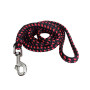 Ø12 mm | Correa Multi Cuerda para Perros - Rojo y Negro 200cm