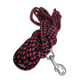 Ø12 mm | Correa Multi Cuerda para Perros - Rojo y Negro 10m