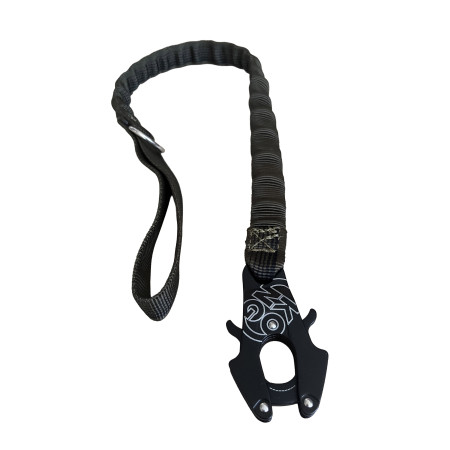 LEASH KONG | Correa táctica para perros con mosquetón Kong | Retención profesional ajustable Verde