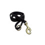 MESSING R | Correa de piel engrasada Fettleder 120cm - Mosquetón Dorado y Anilla