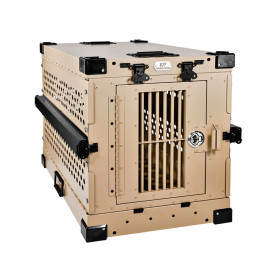 K9 KENNEL BOSS | Jaula Profesional de Aluminio para Perros de Trabajo