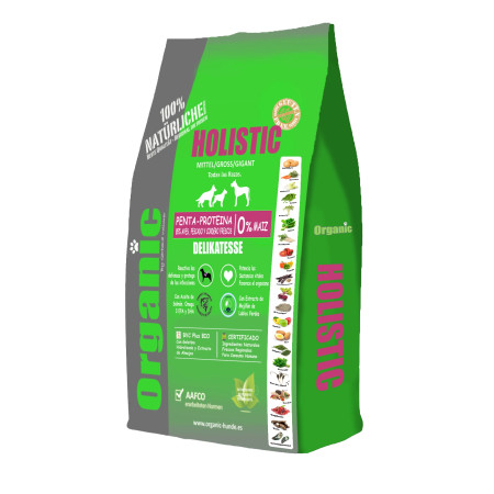 Organic HOLISTIC | AVES CORDERO DE CAMPO con BAYAS