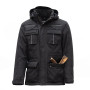 Chaqueta Táctica Unisex Multifuncional K9 bolsillos grandes