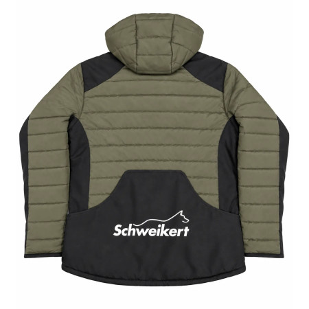 Chaqueta de adiestramiento canino Schweikert vista trasera