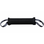 Mordedor negro para perro 35x7 cm con dos asas